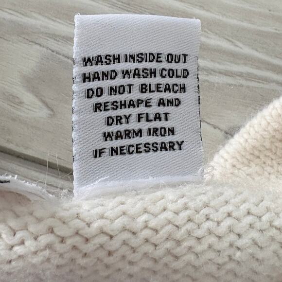 Croft & Barrow Snowman Cardigan L Patchwork Embroidered Grannycore Holiday - Picture 6 of 9